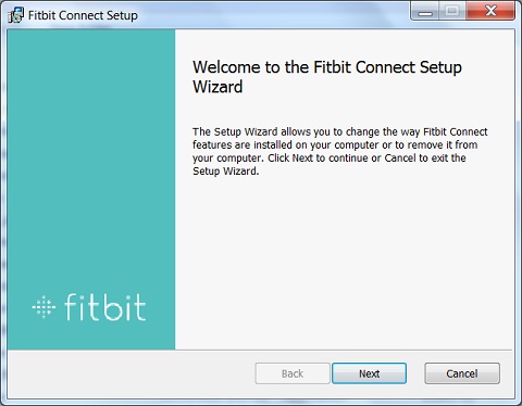 Fitbit Connect Installation on Windows
