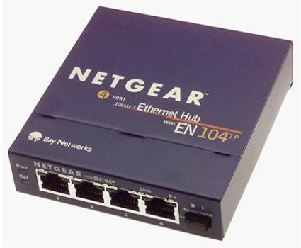 Ethernet Hub: Netgear EN104
