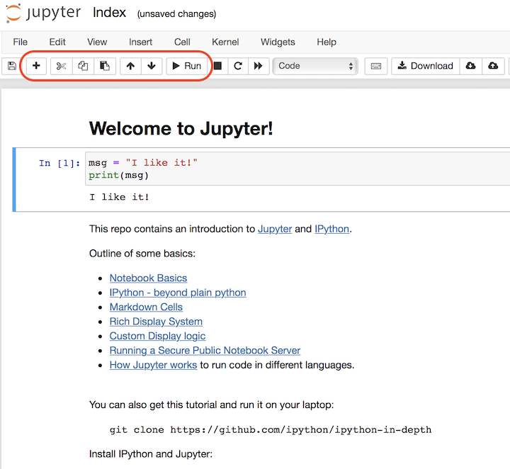 Jupyter Notebook - Public Classic Server