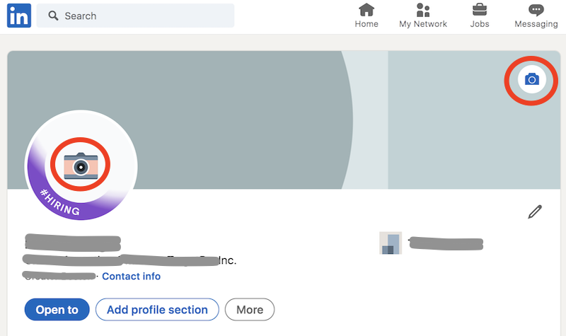 LinkedIn Profile Photo and Banner