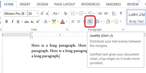 Direct Formatting in Microsoft Word
