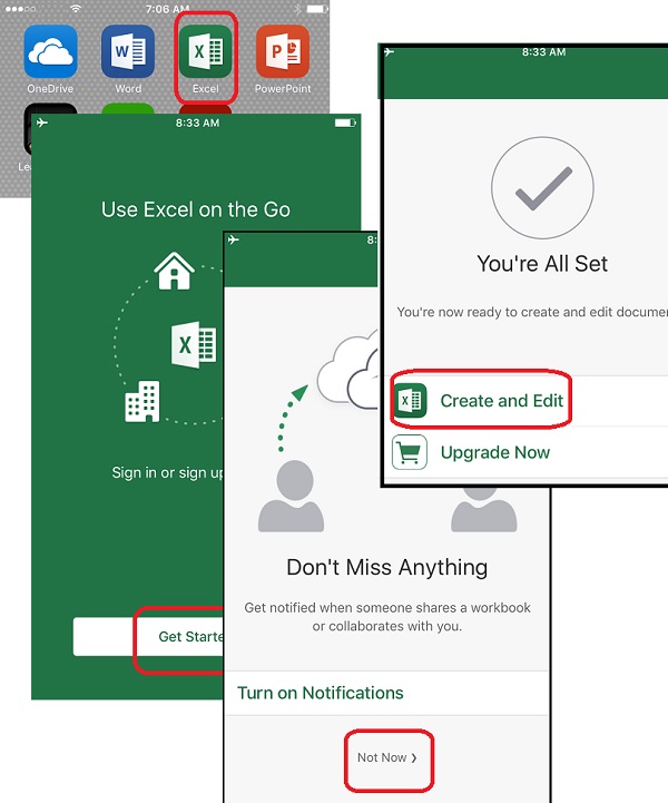 Get Started with Excel for iPhone