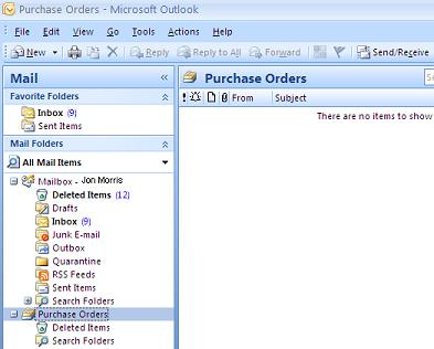 Personal Folders File in Outlook 2007