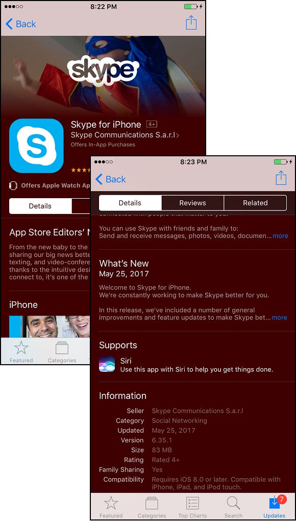 Skype for iPhone in App Store on iPhone